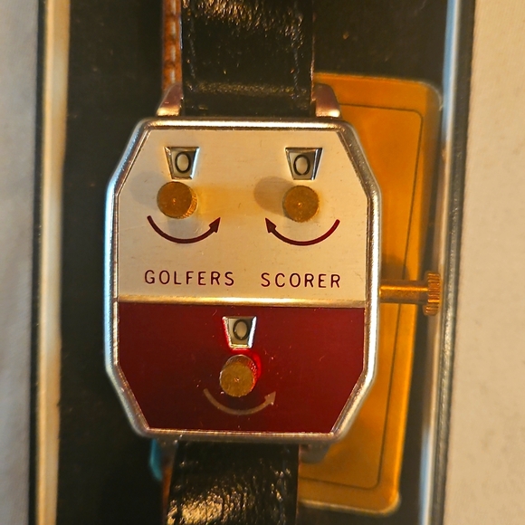 NIB Vintage Golf Score Keeper Wristband - Picture 2 of 3